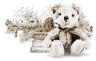soave deco christmas branch bear deco toy - δωρεάν png