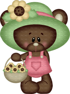 Kaz_Creations Cute Cartoon Bear - 無料png
