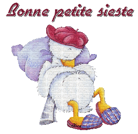 bonne petite sieste - Bezmaksas animēts GIF