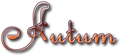 Autumn Text - Bogusia - Free PNG