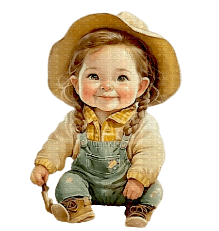 Baby Girl Farm - фрее пнг