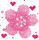 pink flower - GIF animado gratis