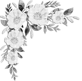 soave deco flowers corner branch spring - δωρεάν png