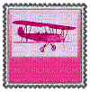 email stamp plane - Gratis animeret GIF