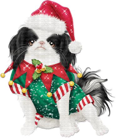 soave christmas winter dog animals deco - бесплатно png