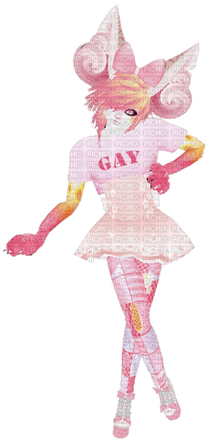 Pink Spring GAY catboy - 免费PNG