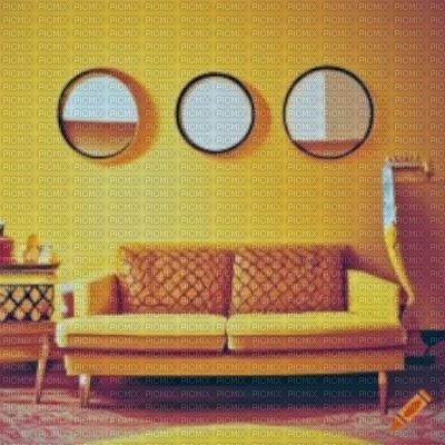 Yellow Living Room - ingyenes png
