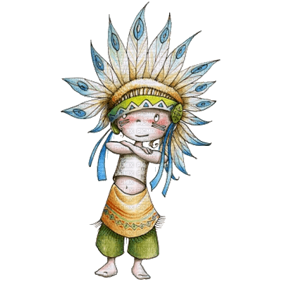 cecily-dessin enfant indien - nemokama png