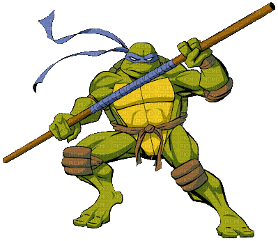 Kaz_Creations Cartoon Teenage Mutant Ninja Turtles - Gratis animerad GIF