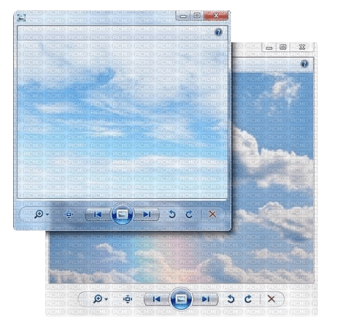 windows media player clouds - 無料png