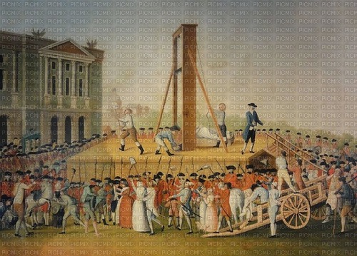Marie-Antoinette d'Autriche Execution - Free PNG