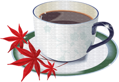 Kaz_Creations Coffee Tea Cup Saucer - zdarma png