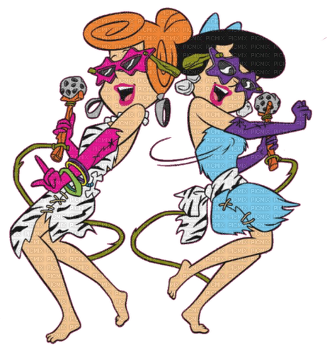 Wilma and Betty - ücretsiz png