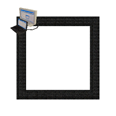 Small Black Frame - Бесплатный анимированный гифка