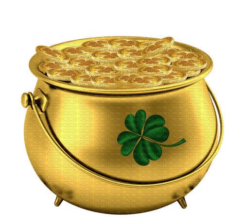 Pot Of Gold Coins - 無料png