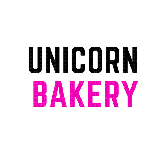 Unicorn Bakery - png ฟรี