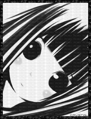 manga girl - GIF animate gratis