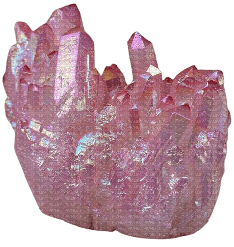 pink crystal - bezmaksas png