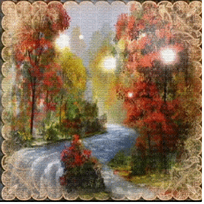 background animated hintergrund autumn milla1959 - 無料のアニメーション GIF