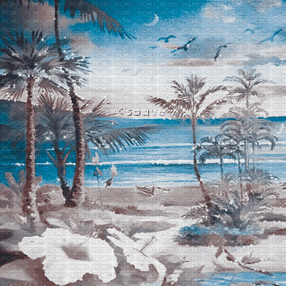 soave background animated summer  brown blue - Gratis geanimeerde GIF