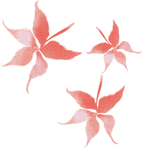 autumn red leaves kikkapink - besplatni png