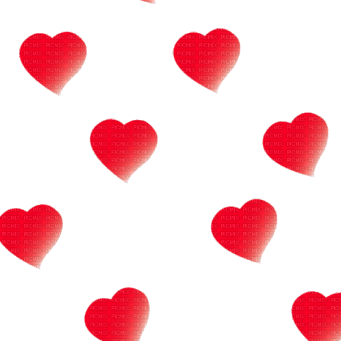 Red Hearts - GIF animasi gratis