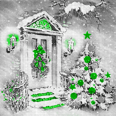 soave background animated christmas winter house - GIF animado gratis