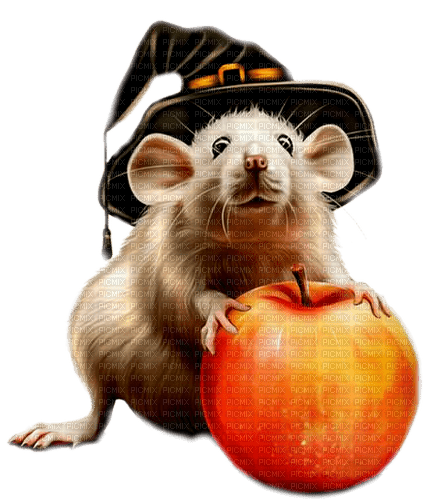 halloween mouse by nataliplus - ücretsiz png