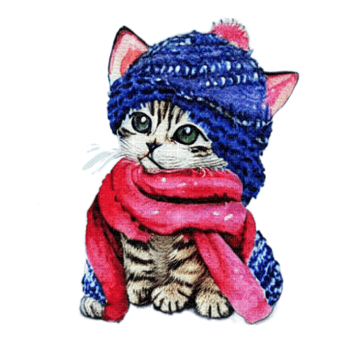 kikkapink watercolor cute animal winter - 無料png