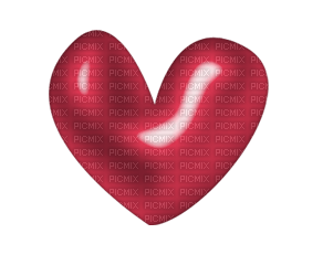 kikkapink deco vintage valentine scrap heart red - png gratuito