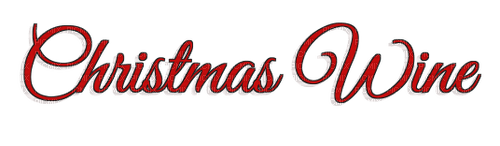 Christmas Wine Text - Bogusia - PNG gratuit