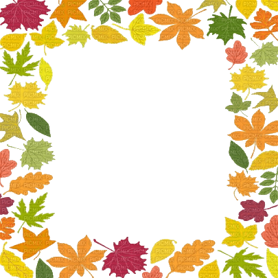 kikkapink autumn frame vintage deco - бесплатно png