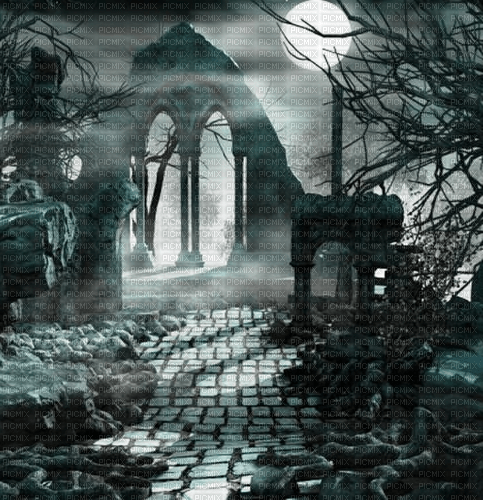 Rena Gothic Friedhof Hintergrund - бесплатно png