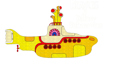 Yellow submarine - zdarma png
