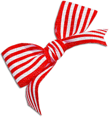 soave deco bow corner christmas winter - 免费PNG