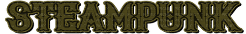 steampunk text - Free PNG