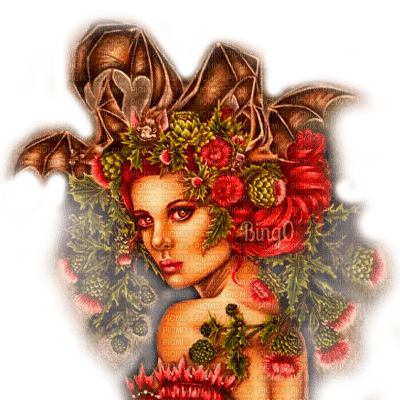 Y.A.M._Gothic Fantasy woman - δωρεάν png