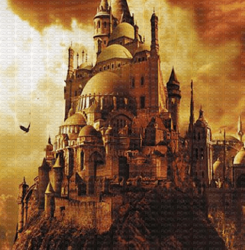 Rena Gold Fantasy Background Hintergrund - kostenlos png