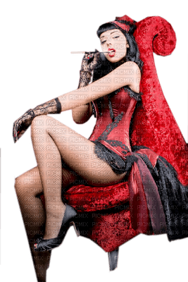 Kaz_Creations Woman Femme Red - 免费PNG