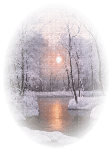 Winter Landscape - png ฟรี