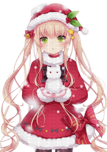 Christmas Manga - фрее пнг