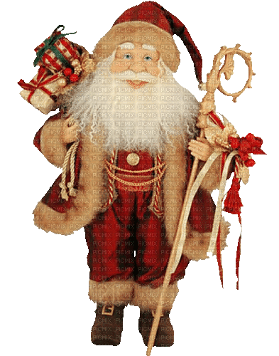 Weihnachtsmann - Animovaný GIF zadarmo