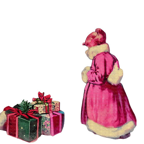 kikkapink pink girl child baby winter christmas - png gratis