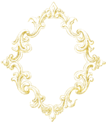 vintage-frame-yellow-400x458 - 免费PNG
