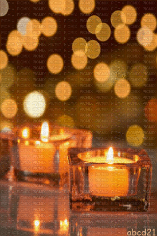 Kerzenschein - Gratis geanimeerde GIF