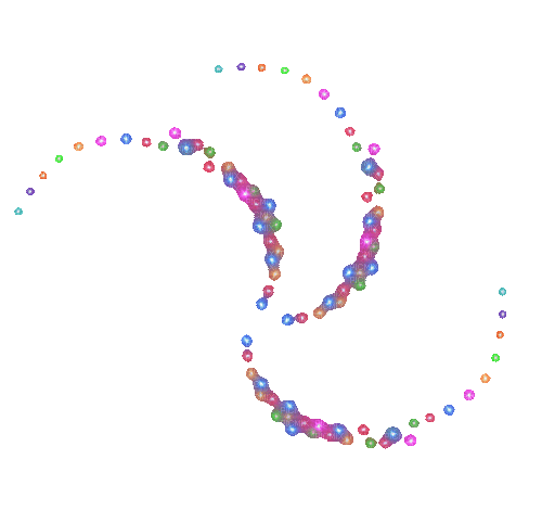 Farben Spirale - Zdarma animovaný GIF