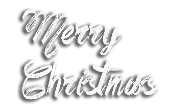 merry christmas text white kikkapink - png gratis