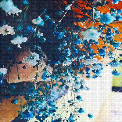 kikkapink animated background spring garden - Δωρεάν κινούμενο GIF
