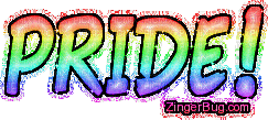 rainbow glitter pride zingerbug - Ücretsiz animasyonlu GIF