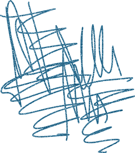 Scribble blue - Free PNG